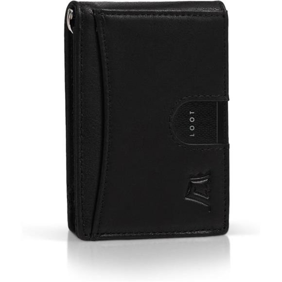 Slim Minimalist Wallet for Men RFID BlockingSlim Leather Wallets